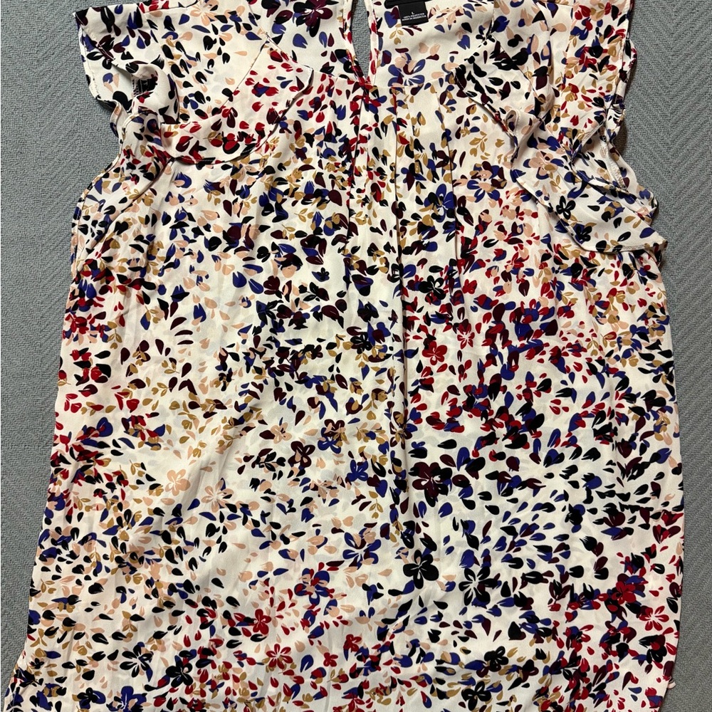 Liz Claiborne Multicolor Floral Blouse
